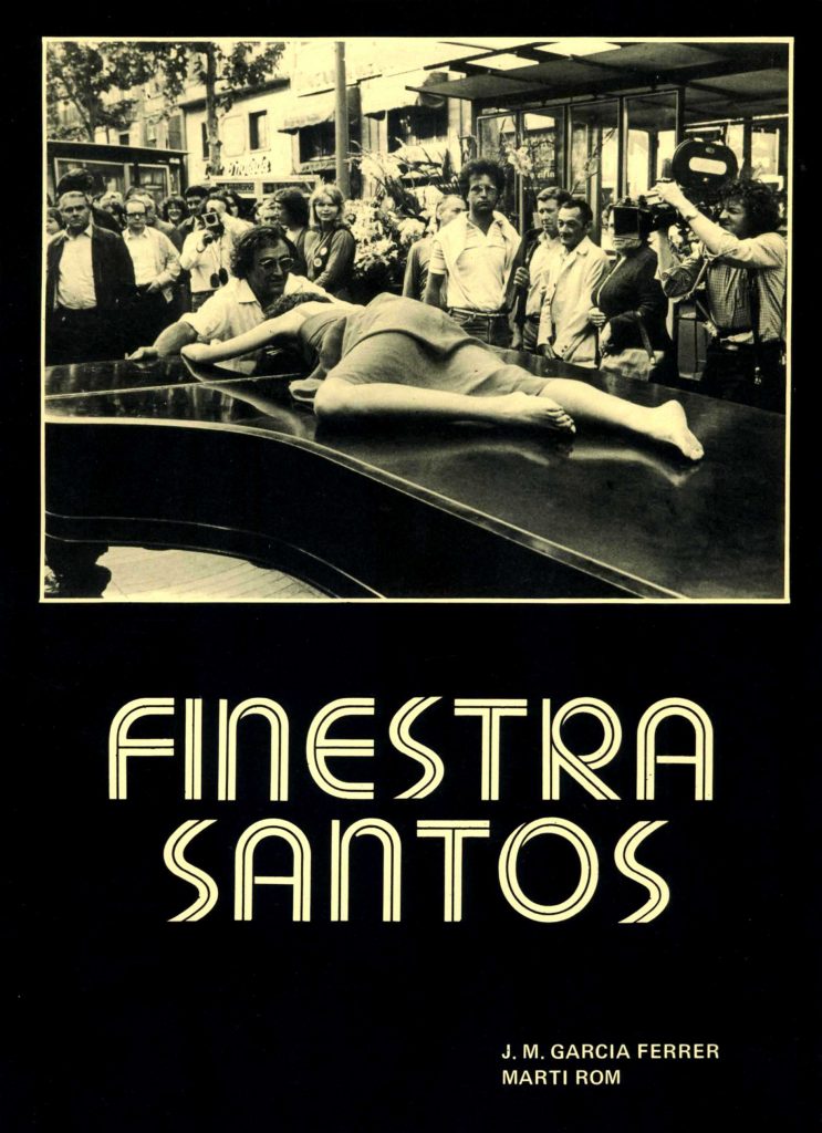 “Finestra Santos (Carles Santos)” amb J.M. García Ferrer (Cine club Associació d’Enginyers, 1982)