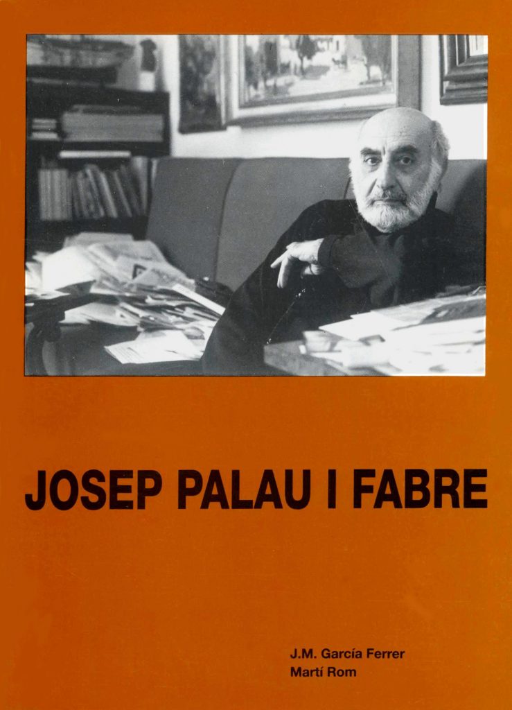 “Josep Palau i Fabre” amb J.M. García Ferrer (C.C.A.E., 1993)