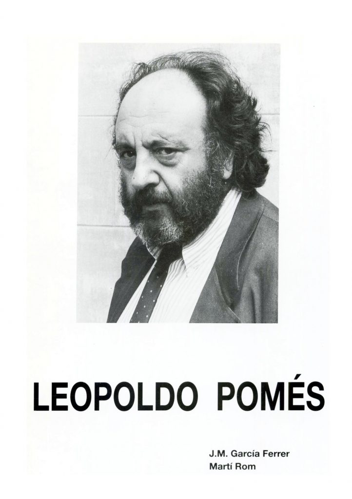 “Leopoldo Pomés” amb J.M. García Ferrer (C.C.A.E., 1994)