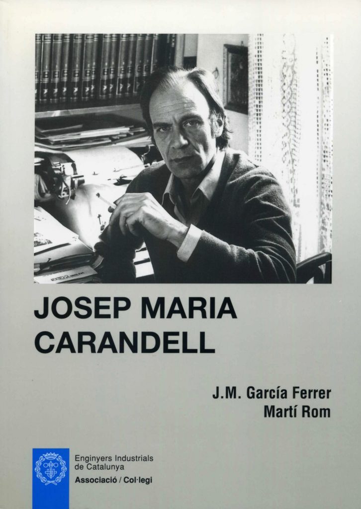 “Josep Maria Carandell” amb J.M. García Ferrer (C.C.A.E., 1999)